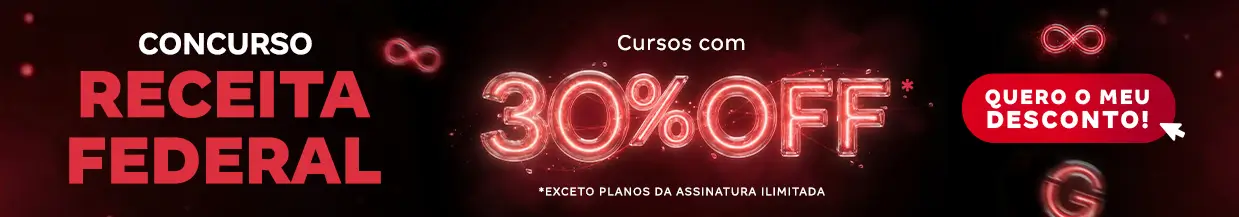 [Desconto curso avulso] Concurso Receita Federal – Cabeçalho