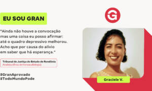 Aprovada em 3 meses no Concurso TJ RO: conheça Graciele V.!