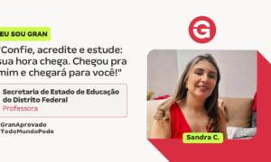 Sandra C. conciliou a maternidade, tarefas domésticas e estudos!