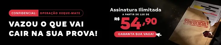 [OPERAÇÃO XEQUE-MATE] Preço R$ 54,90 – Post