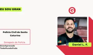 Aprovado no concurso Delegado PC SC: conheça Daniel F.!
