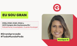 Monique O. mudou de carreira e apostou nos concursos!