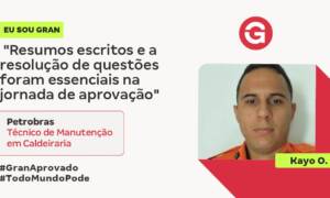 Aprovado no Concurso Petrobras: conheça Kayo O.!