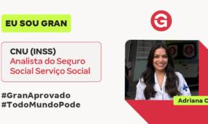 Adriana C. conciliou os estudos para o CNU com a Residência!