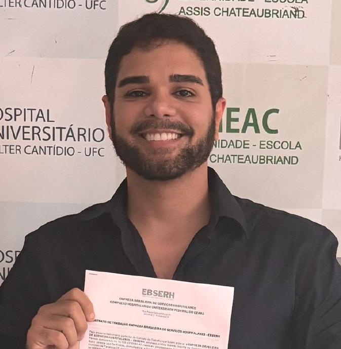 2° lugar no Concurso EBSERH: conheça Yuri F.!