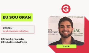 2° lugar no Concurso EBSERH: conheça Yuri F.!