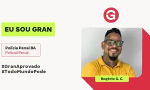 Aprovado no concurso Polícia Penal BA: conheça a história de Rogério C.!