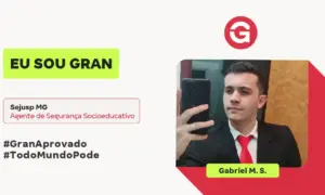 3 meses de estudo e uma aprovação: como Gabriel S. passou na SEJUSP MG!