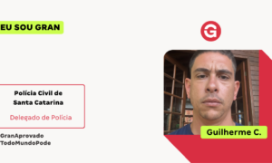 Aprovado no Concurso PC SC Delegado: conheça Guilherme C.!