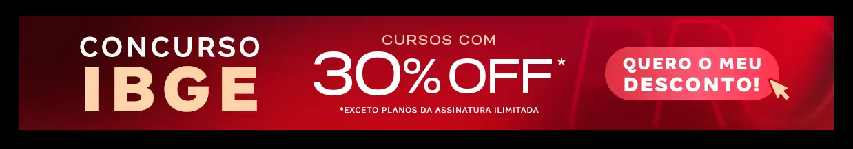 [Desconto curso avulso] Concurso IBGE – Cabeçalho