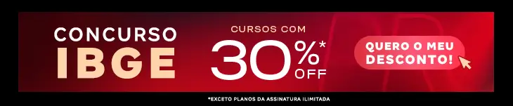 [Desconto curso avulso] Concurso IBGE – Post