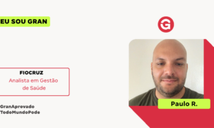Aprovado no Concurso Fiocruz: Conheça a história de Paulo R.