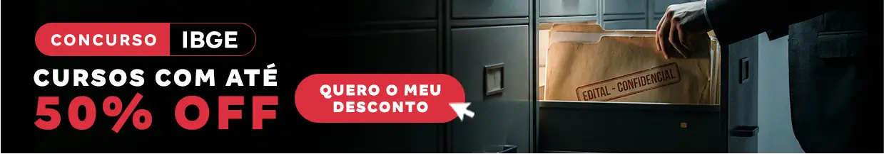 [Desconto curso avulso] Concurso IBGE – Cabeçalho
