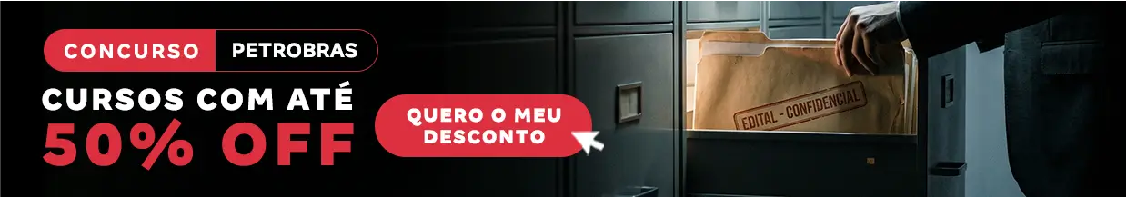 [Desconto curso avulso] Concurso Petrobras – Cabeçalho