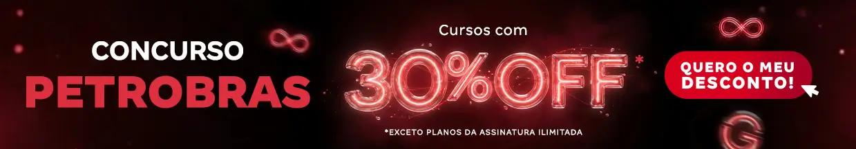 [Desconto curso avulso] Concurso Petrobras – Cabeçalho