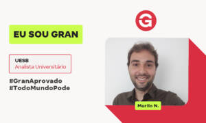 1º lugar na UESB como Analista: A trajetória de Murilo A.!