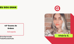 Conciliando maternidade e estudos, Vitoria S. foi aprovada na OAB!