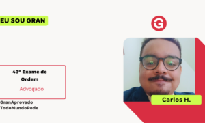 Carregando a memória do pai, Carlos H. foi aprovado na OAB!
