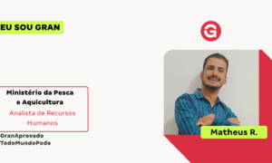 Aprovado no Concurso MPA: conheça a trajetória de Matheus R.