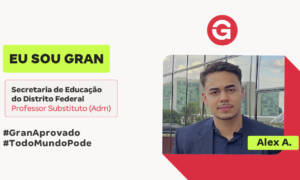 1° lugar no Concurso SEDF: conheça Alex A.!