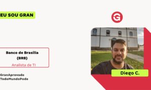 Aprovado no concurso BRB: conheça a trajetória de Diego C.