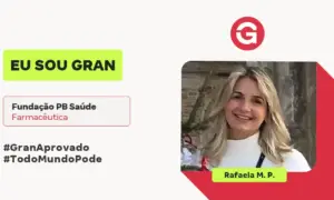 Rafaela M.: entre plantões e filhos, conquista vaga no concurso PB Saúde
