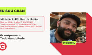 8 aprovações em 10 meses! A jornada de Heleno L.
