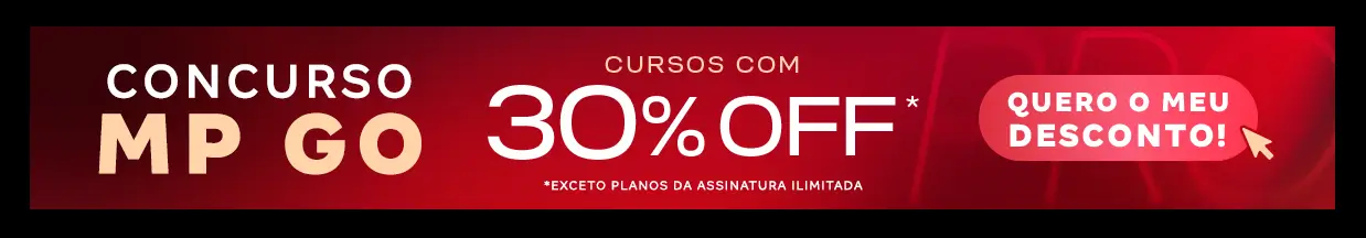 [Desconto curso avulso] Concurso MP GO – Cabeçalho