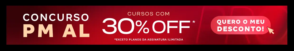 [Desconto curso avulso] Concurso PM AL – Cabeçalho