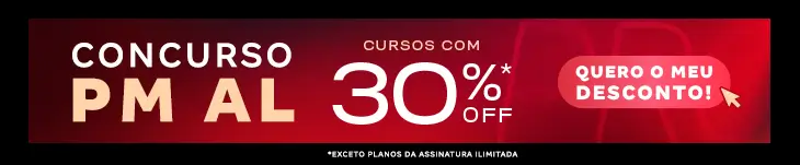 [Desconto curso avulso] Concurso PM AL – Post