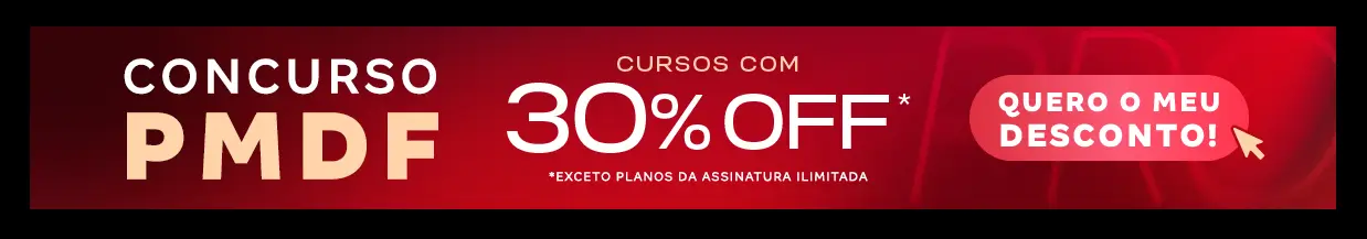 [Desconto curso avulso] Concurso PMDF – Cabeçalho