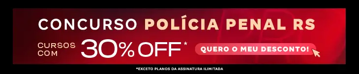 [Desconto curso avulso] Concurso Polícia Penal RS – Post