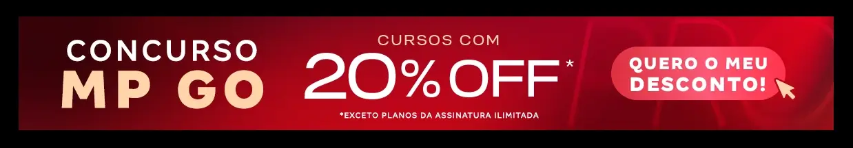 [Desconto curso avulso] Concurso MP GO – Cabeçalho