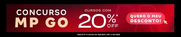[Desconto curso avulso] Concurso MP GO – Post