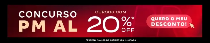 [Desconto curso avulso] Concurso PM AL – Post