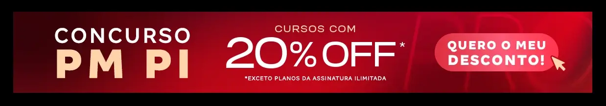 [Desconto curso avulso] Concurso PM PI – Cabeçalho