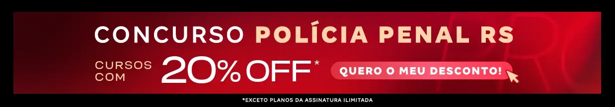 [Desconto curso avulso] Concurso Polícia Penal RS – Cabeçalho