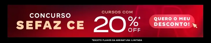 [Desconto curso avulso] Concurso Sefaz CE – Post