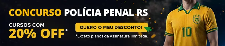 [Desconto curso avulso] Concurso Polícia Penal RS – Post