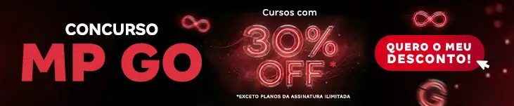 [Desconto curso avulso] Concurso MP GO – Post