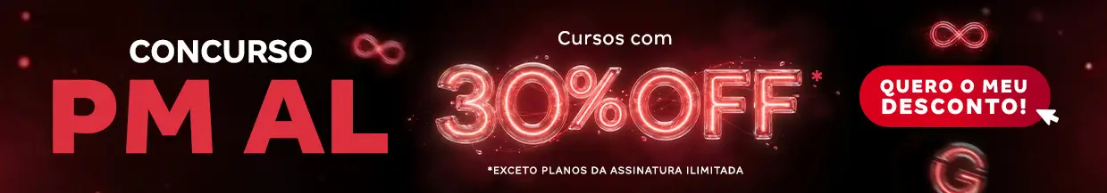 [Desconto curso avulso] Concurso PM AL – Cabeçalho