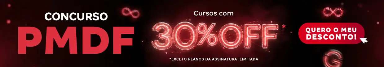 [Desconto curso avulso] Concurso PMDF – Cabeçalho