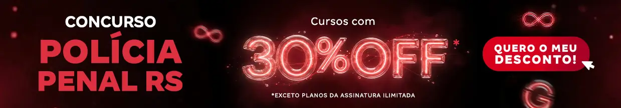[Desconto curso avulso] Concurso Polícia Penal RS – Cabeçalho