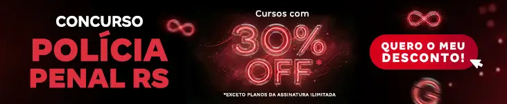 [Desconto curso avulso] Concurso Polícia Penal RS – Post