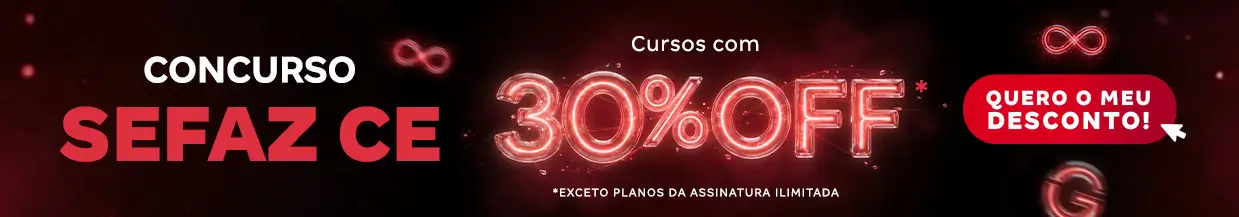 [Desconto curso avulso] Concurso Sefaz CE – Cabeçalho