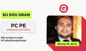De Investigador a Delegado: conheça Ronny O., aprovado na PC PE!
