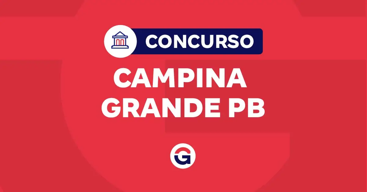 Edital Campina Grande PB: 925 vagas; inscrições prorrogadas!