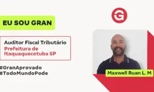 Entre plantões e estudos: veja como Maxwell R. conquistou a aprovação!