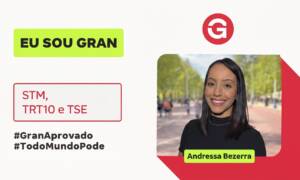 Como Andressa conquistou 6 aprovações e conquistou nota máxima na discursiva