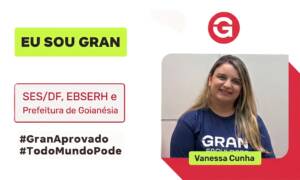 Vanessa conciliou os estudos com a maternidade e conquistou 5 aprovações